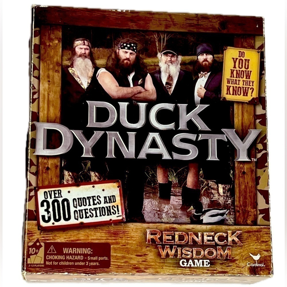 Duck Dynasty Game - Never Used - Cards and Pieces still in original packaging